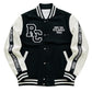 Ryan Corporation Black & White Varsity Jacket with RC Patch