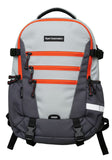RYAN CORPORATION Grey & Orange Backpack