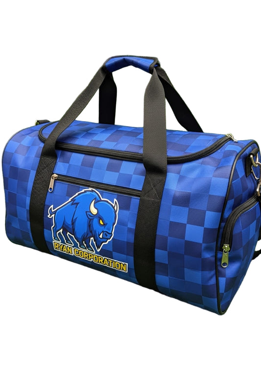 Bison Themed Duffel Bag
