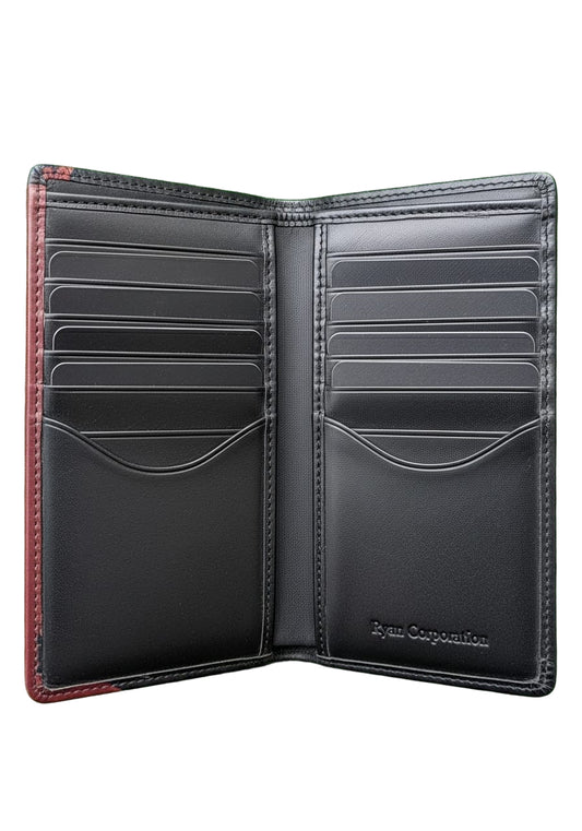 Black Leather Bifold Wallet Sleek &  Functional