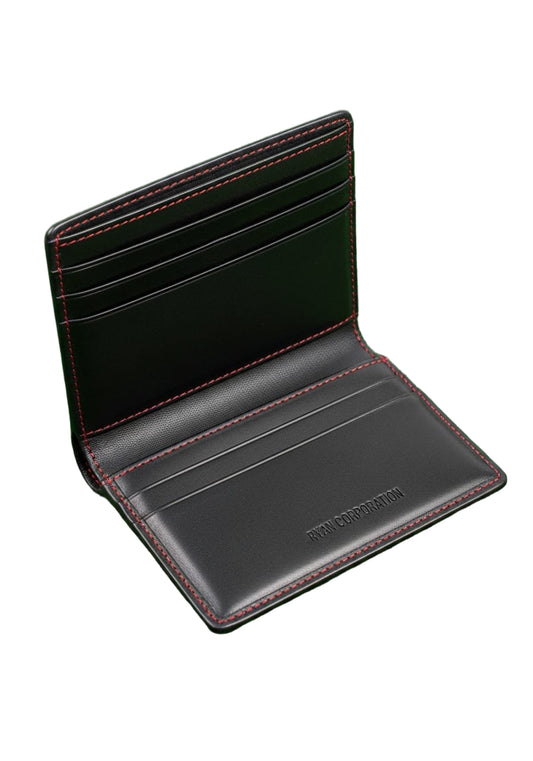 Black Leather Wallet – Ryan Corporation