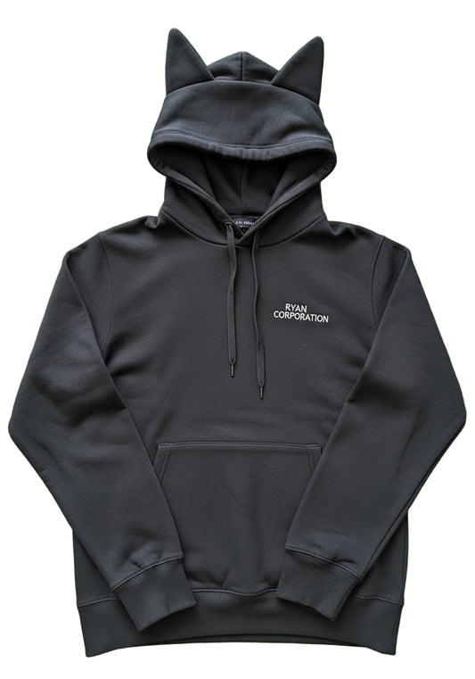 Black Hoodie with Cat Ears