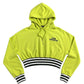 Neon Yellow Green Cropped Hoodie