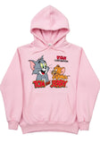 Pink Tom & Jerry Graphic Hoodie