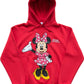 Red Minnie Mouse Graphic Hoodie