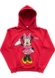 Red Minnie Mouse Graphic Hoodie