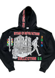 Cropped Black Urban Hoodie – Ryan Corporation Collection