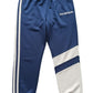 Dark Blue Athletic Legging with White Stripe Detail