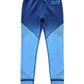 Gradient Navy to Sky Blue High Waist Women's Legging