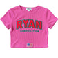 Vibrant Pink Ribbed Crop Top – Ryan Corporation