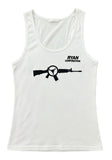 White Ribbed Racerback Tank Top – Ryan Corporation