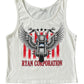 White Cropped Tank Top – Ryan Corporation
