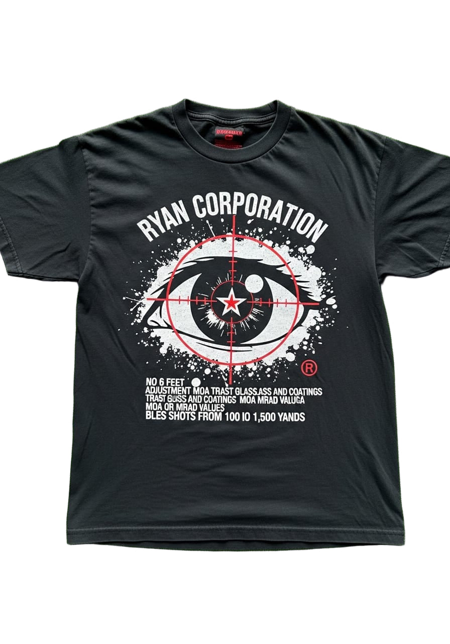 Black Distressed Eye Graphic T-Shirt – Ryan Corporation