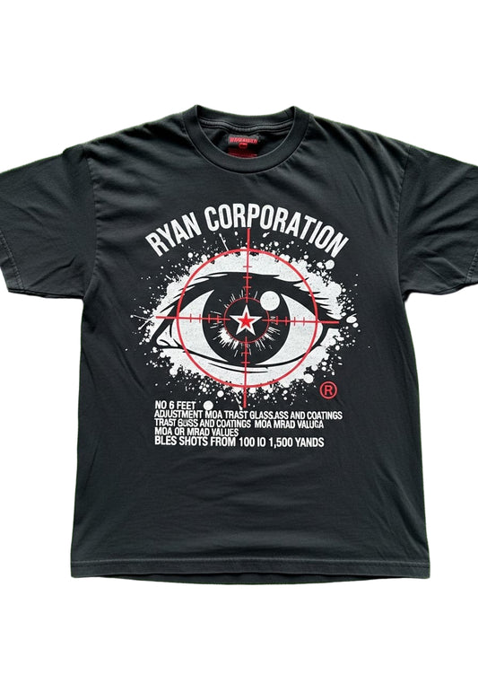 Black Distressed Eye Graphic T-Shirt – Ryan Corporation