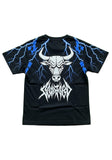 Black Bull & Lightning Graphic T-Shirt – Ryan Corporation
