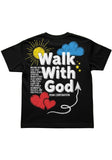 Black “Walk With God” T-Shirt – Ryan Corporation