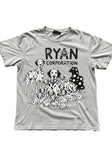Gray “Ryan Corporation Dalmatian Family” Distressed T-Shirt