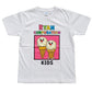 White “Ryan Corporation Kids” Graphic T-Shirt