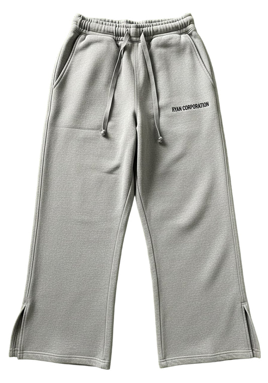 Gray Wide Leg Sweatpants