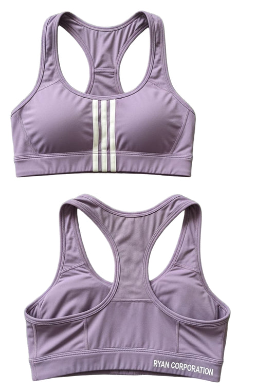 Muted Purple Racerback Sports Bra