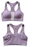 Muted Purple Racerback Sports Bra
