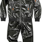 Shiny Black PVC Tracksuit – Patent Finish Ryan Corporation
