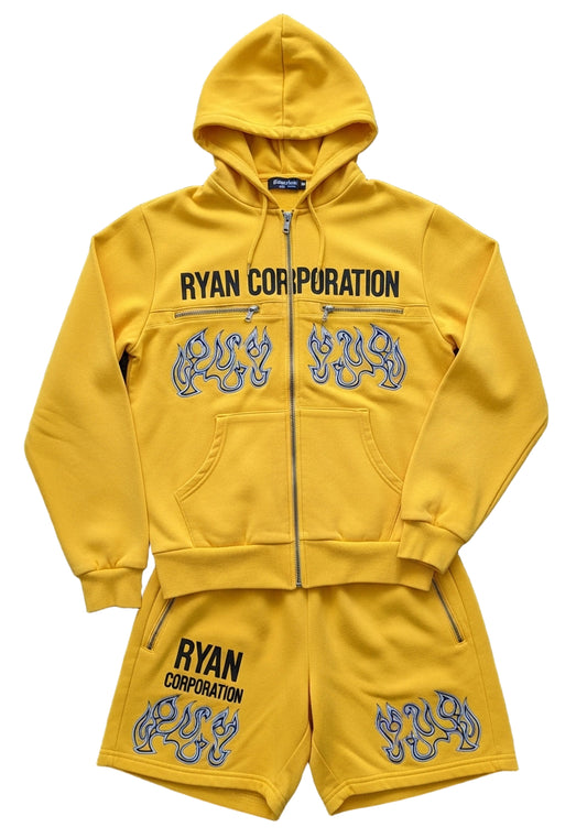 Hoodie &amp; Shorts Fleece Set – Comfort Meets Style
