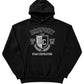 RYAN CORPORATION “DROPOUT” Crest Black Hoodie