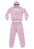 Rose Hooded Tracksuit Sweatpants Set