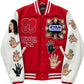 Red & White Varsity Jacket Ryan Corporation