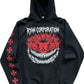 Devil Faces Graphic Hoodie Ryan Corporation