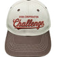 Ryan Corporation Beige & Brown “Challenge” Baseball Cap