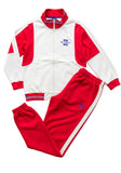 White & Red Ryan Corporation Tracksuit