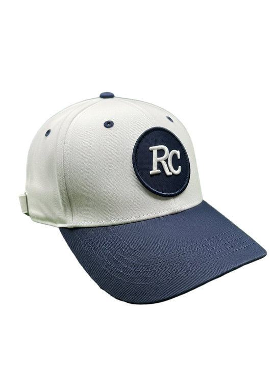 Beige Baseball Cap Cotton Twill