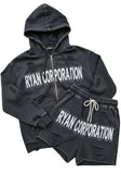 Distressed Gothic Set – RYAN CORPORATION Zip Hoodie &  Shorts