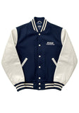 Navy & Cream Varsity Jacket  Ryan Corporation