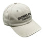 Brown Baseball Cap Cotton Twill