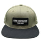 Ryan Corporation Olive & Black Flat Brimmed Cap