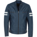 Men’s Slim Fit Leather Jacket Modern Timeless Style