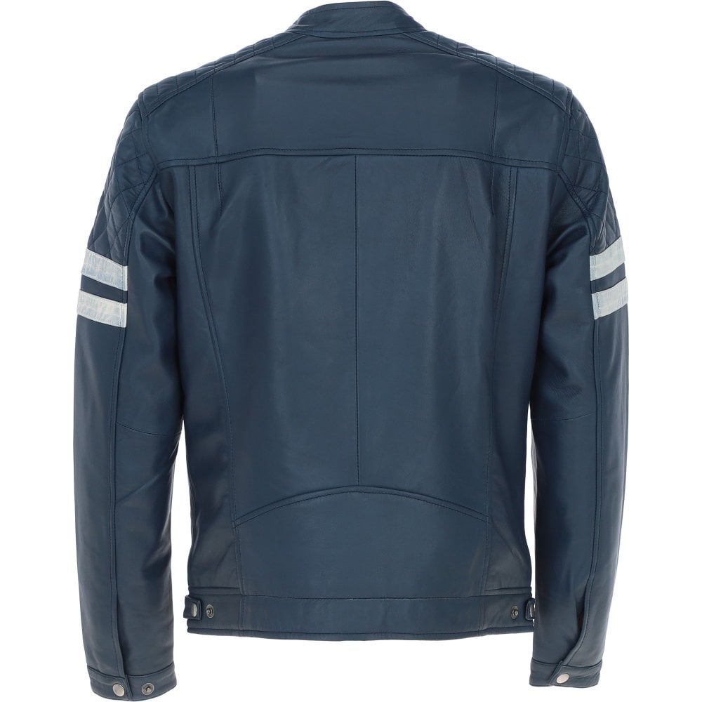 Men’s Slim Fit Leather Jacket Modern Timeless Style