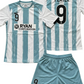 Ryan Corporation White & Teal Soccer Kit