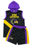 Ryan Corporation Black & Purple Set