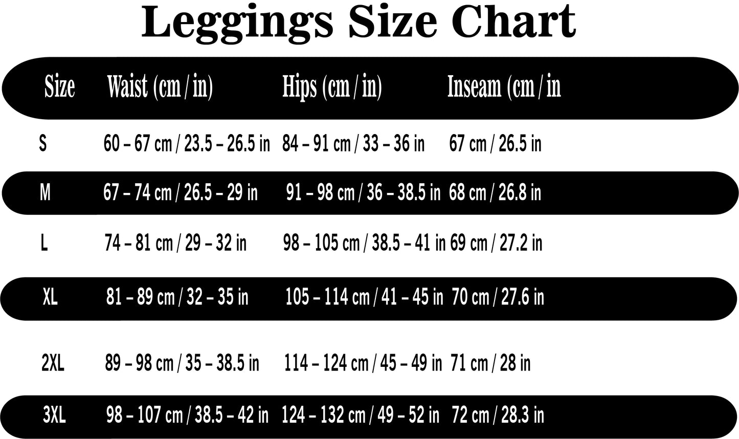 Black & Red Panel Leggings