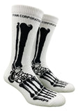 White Skeleton Crew Socks