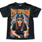 Distressed Graphic Warzone T-Shirt Black