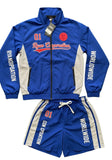 Ryan Corporation Worldwide Royal Blue Tracksuit Set