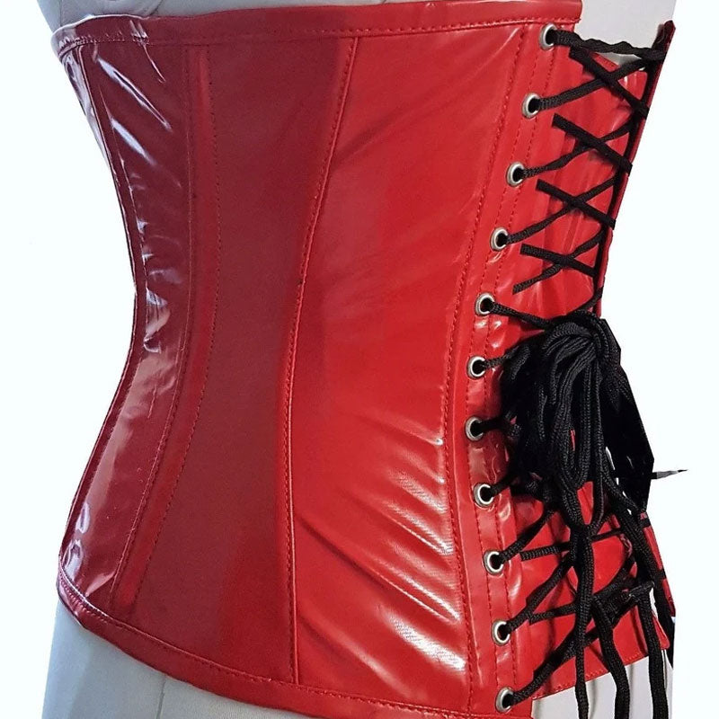 Handmade Patent Underbust Corset  Waist Training & Shaping Corset for Women