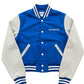 Blue & Gray Letterman Jacket