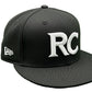 Ryan Corporation Black RC Flat Brim Fitted Cap
