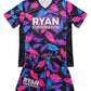Tribesmen Macau Ryan Corporation Black Leaf Print Uniform
